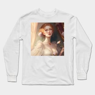 Amore princess digital painting Long Sleeve T-Shirt